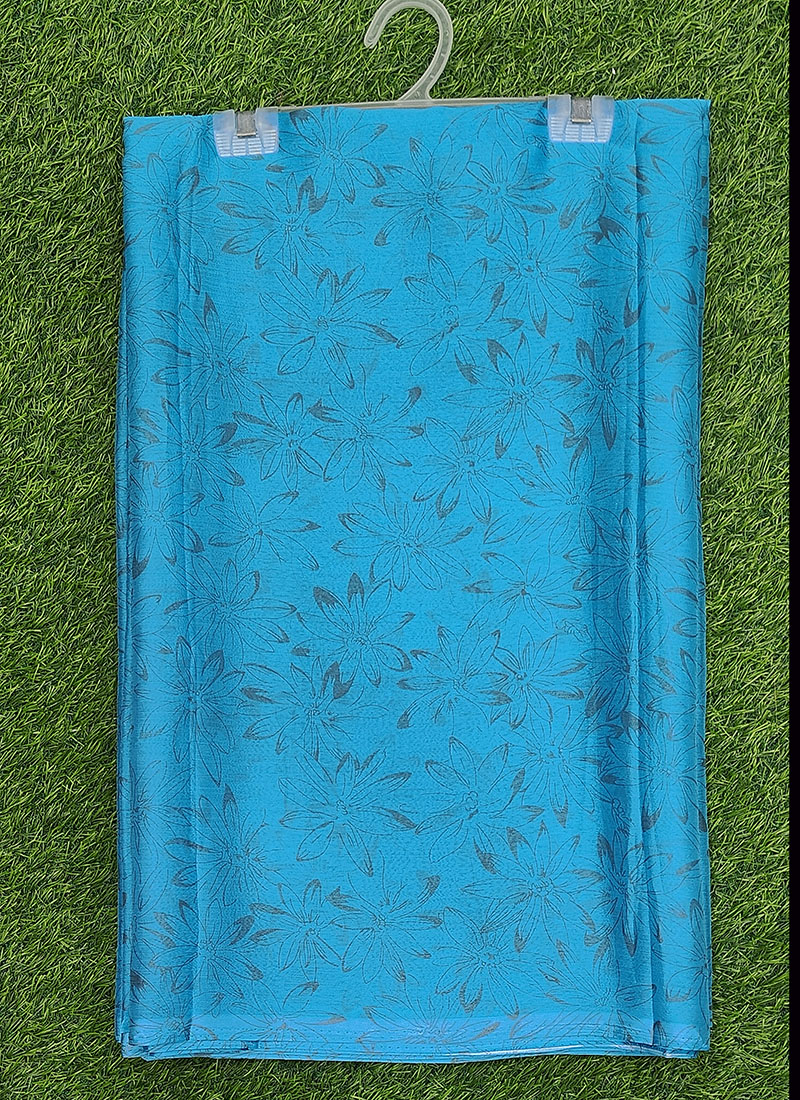 Latest Beautiful Garden Vareli Nara Chiffon Saree without Blouse