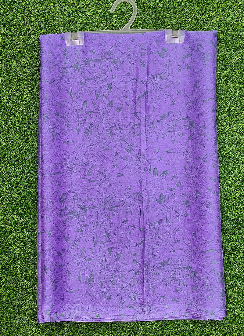 Latest Beautiful Garden Vareli Nara Chiffon Saree without Blouse