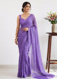 Latest Beautiful Garden Vareli Nara Chiffon Saree without Blouse