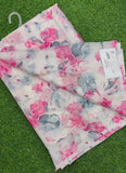 Latest Beautiful Garden Vareli Nara Chiffon Saree without Blouse