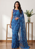 Latest Beautiful Garden Vareli Nara Chiffon Saree without Blouse