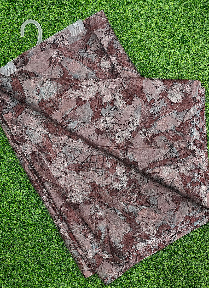 Latest Beautiful Garden Vareli Nara Chiffon Saree without Blouse