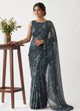 Latest Beautiful Garden Vareli Nara Chiffon Saree without Blouse