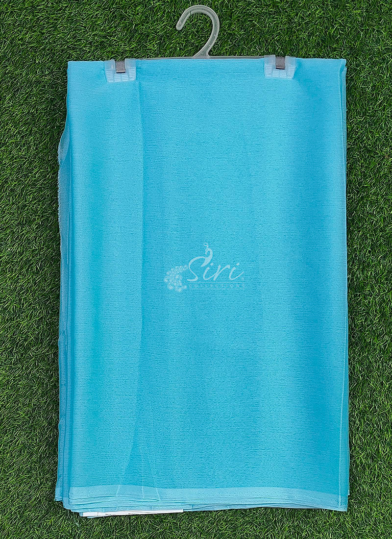 Exclusive Garden Vareli Plain Nara Chiffon Saree