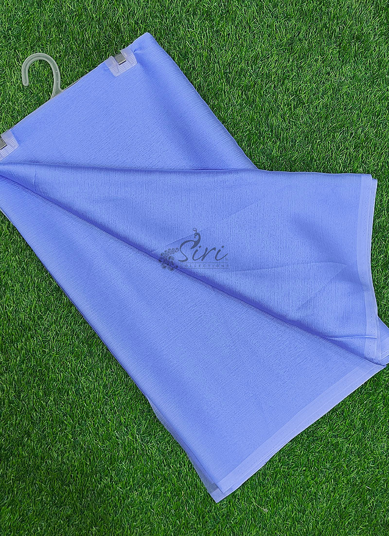 Exclusive Garden Vareli Plain Nara Chiffon Saree