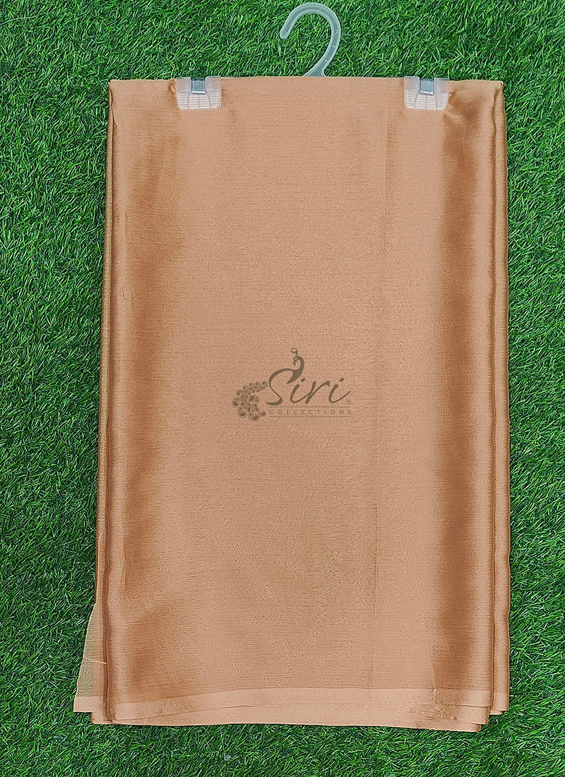 Exclusive Garden Vareli Plain Nara Chiffon Saree