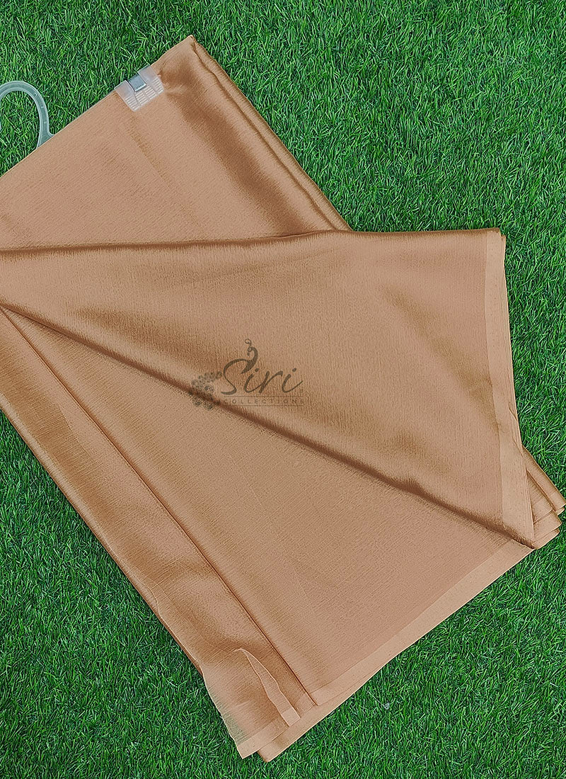 Exclusive Garden Vareli Plain Nara Chiffon Saree