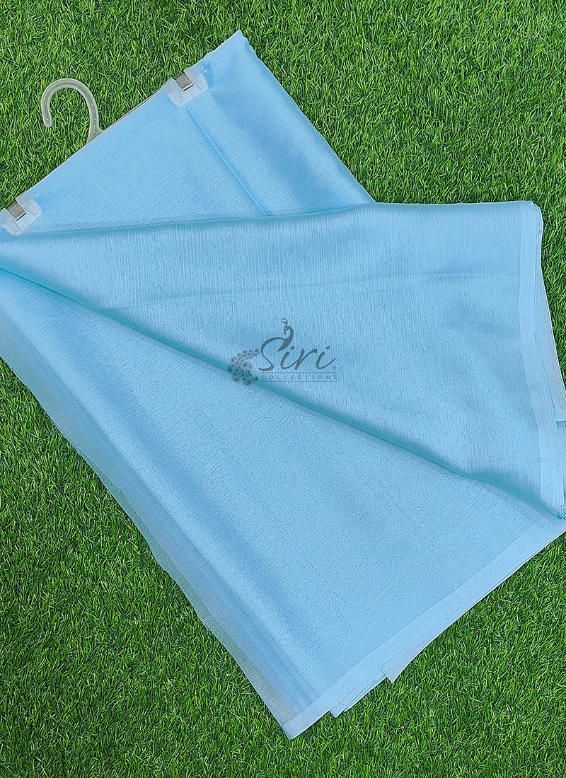 Exclusive Garden Vareli Plain Nara Chiffon Saree