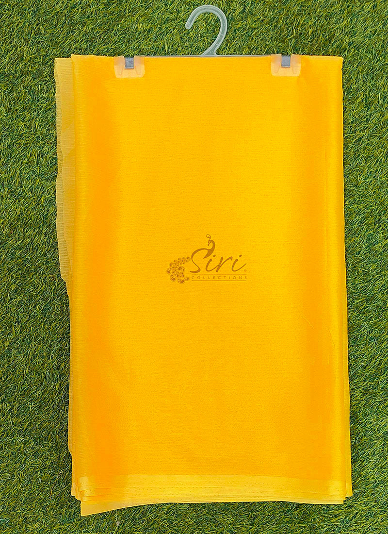 Exclusive Garden Vareli Plain Nara Chiffon Saree