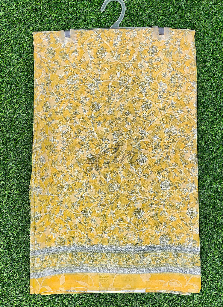 Garden Vareli Printed Summer Roganza Saree