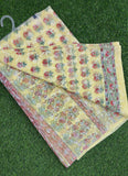 Latest Garden Vareli Printed Summer Roganza Saree