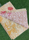 Latest Garden Vareli Printed Summer Roganza Saree