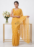 High Quality Garden Vareli Printed Summer Roganza Saree