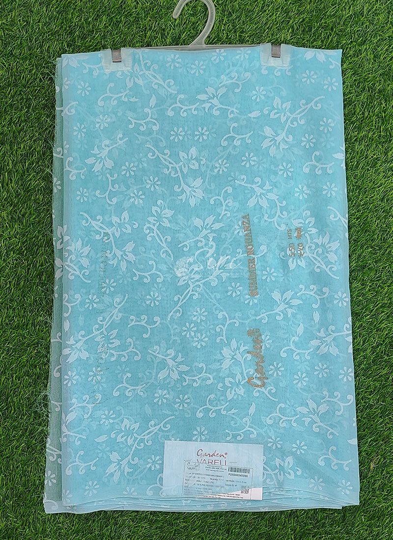 High Quality Garden Vareli Printed Summer Roganza Saree