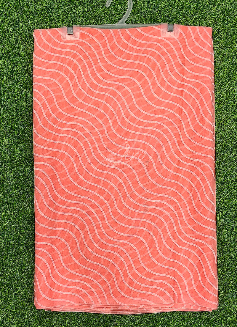 High Quality Garden Vareli Printed Summer Roganza Saree