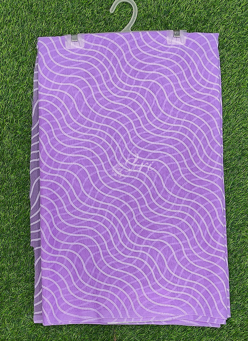 High Quality Garden Vareli Printed Summer Roganza Saree