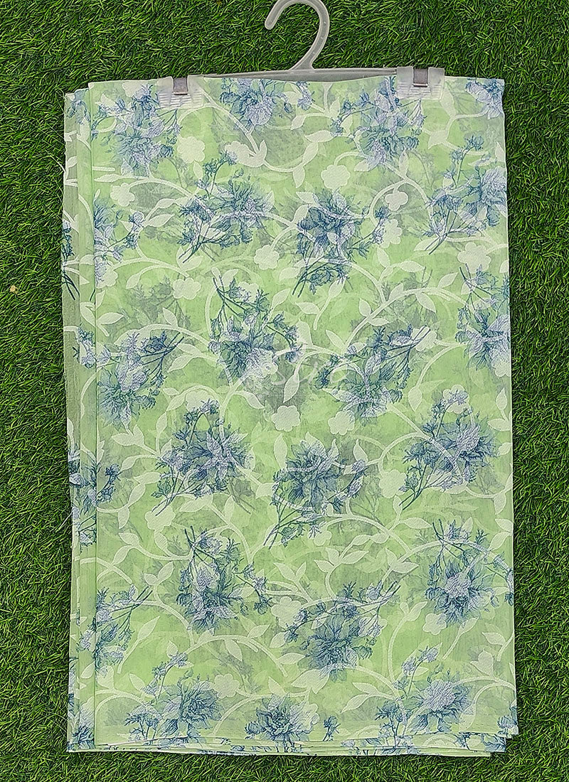 High Quality Garden Vareli Printed Summer Roganza Saree