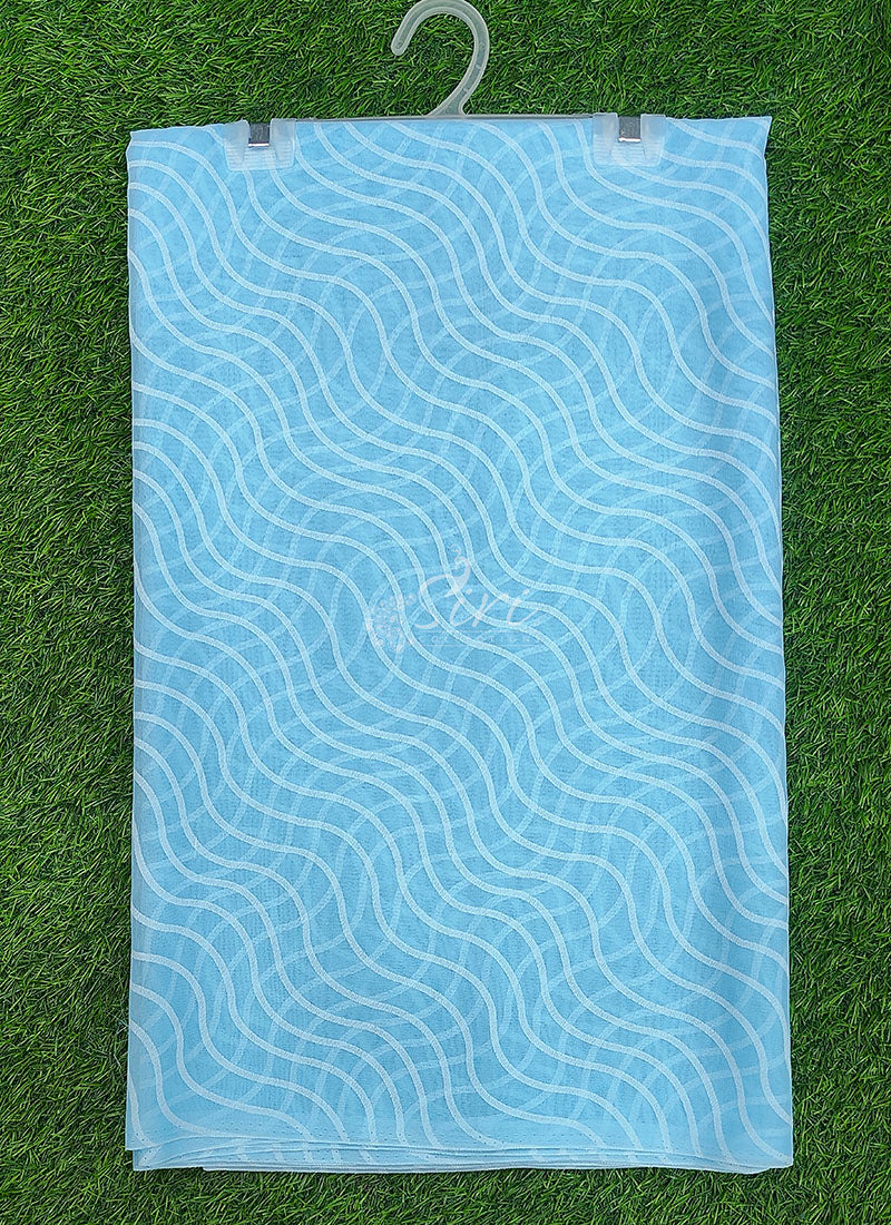 High Quality Garden Vareli Printed Summer Roganza Saree