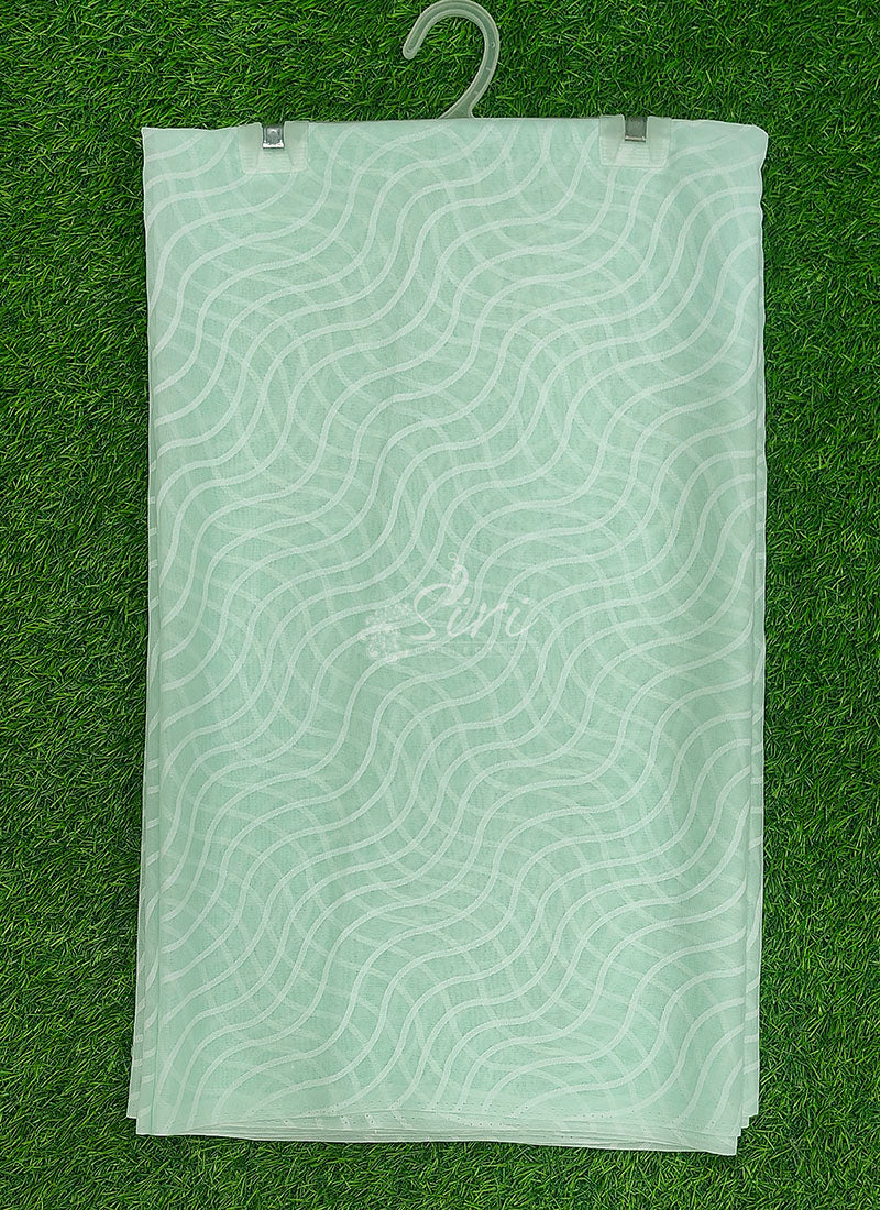High Quality Garden Vareli Printed Summer Roganza Saree