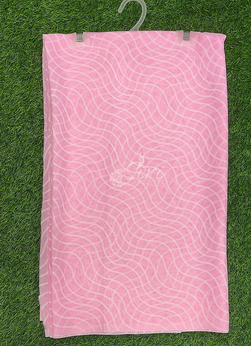 High Quality Garden Vareli Printed Summer Roganza Saree