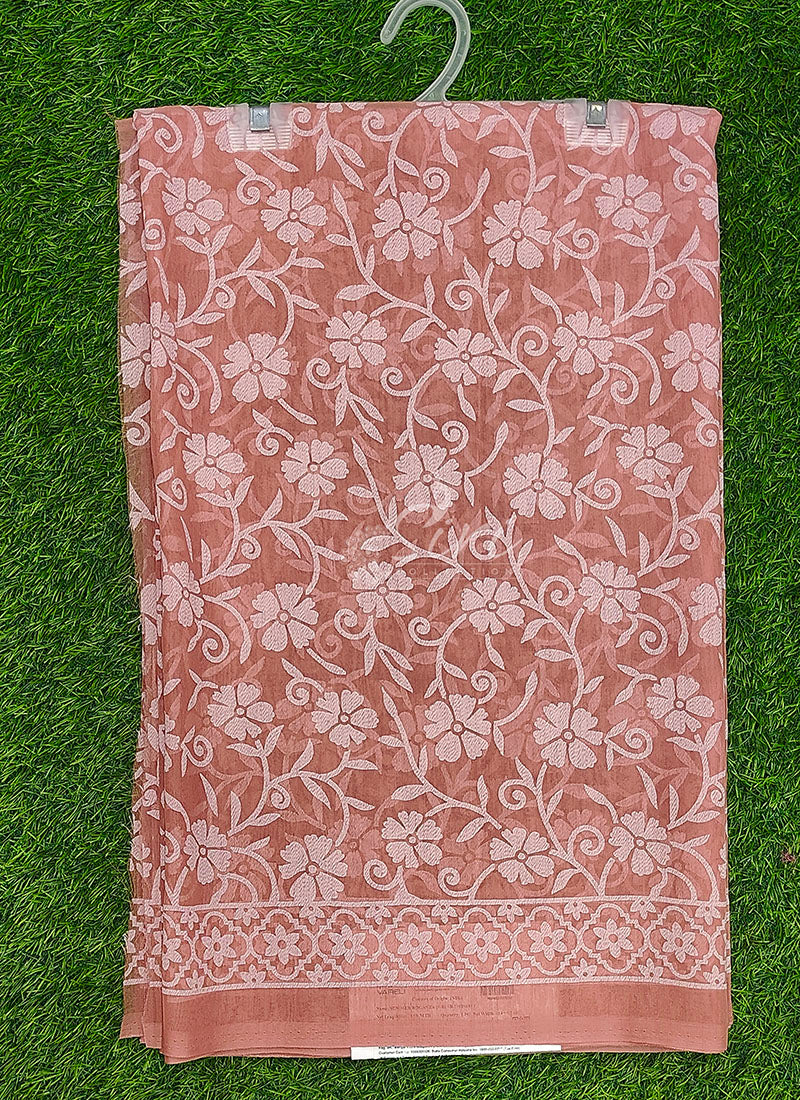 High Quality Garden Vareli Printed Summer Roganza Saree