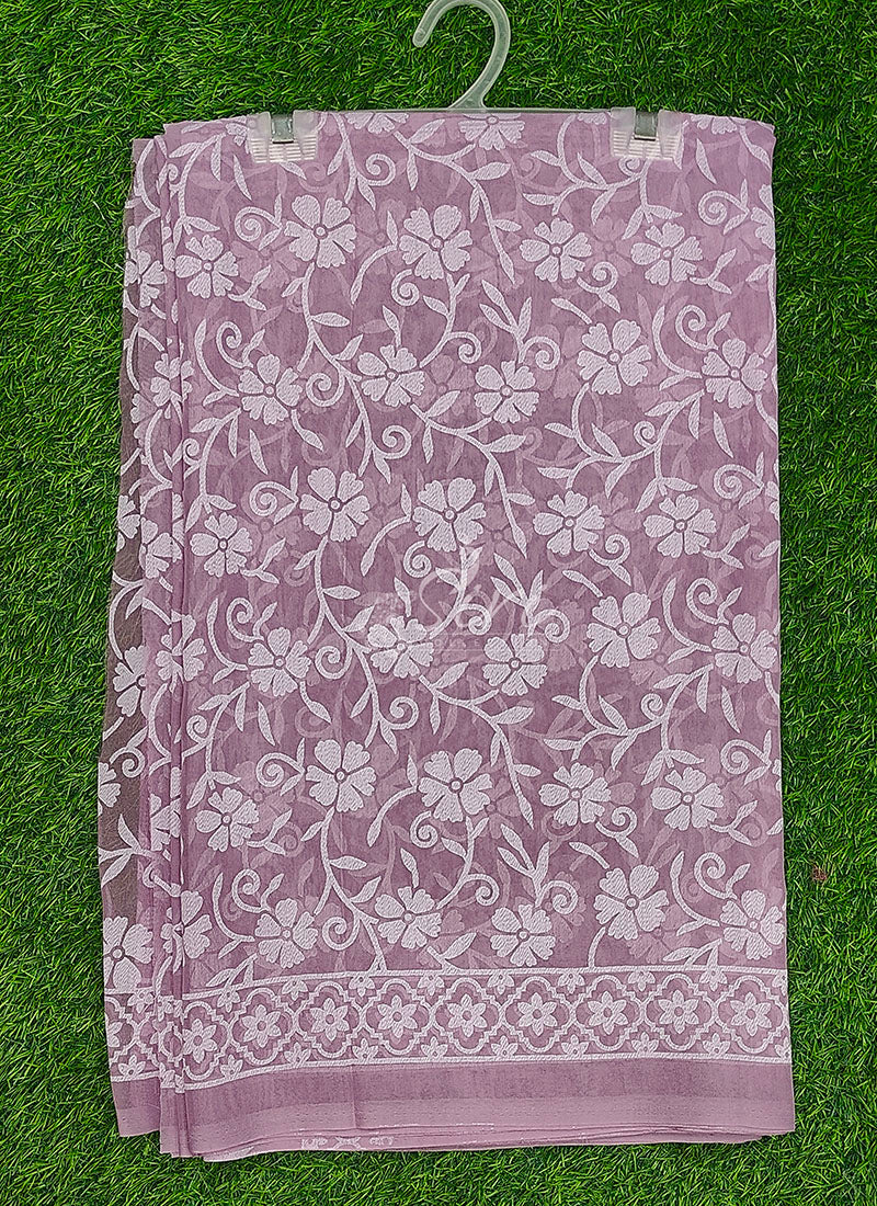 High Quality Garden Vareli Printed Summer Roganza Saree