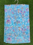 Beautiful Garden Vareli Printed Summer Roganza Saree