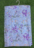 Beautiful Garden Vareli Printed Summer Roganza Saree