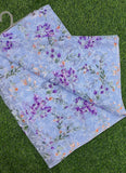 Beautiful Garden Vareli Printed Summer Roganza Saree