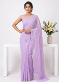 High Quality Garden Vareli Printed Summer Roganza Saree