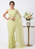 High Quality Garden Vareli Printed Summer Roganza Saree