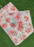 Beautiful Garden Vareli Printed Summer Roganza Saree