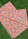 Beautiful Garden Vareli Printed Summer Roganza Saree without Blouse