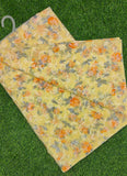 Beautiful Garden Vareli Printed Summer Roganza Saree without Blouse