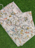 Beautiful Garden Vareli Printed Summer Roganza Saree without Blouse