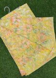 Beautiful Garden Vareli Printed Summer Roganza Saree without Blouse