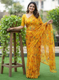 Latest Garden Vareli Super Nara Chiffon Saree