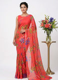 Exclusive Garden Vareli Super Nara Chiffon Saree