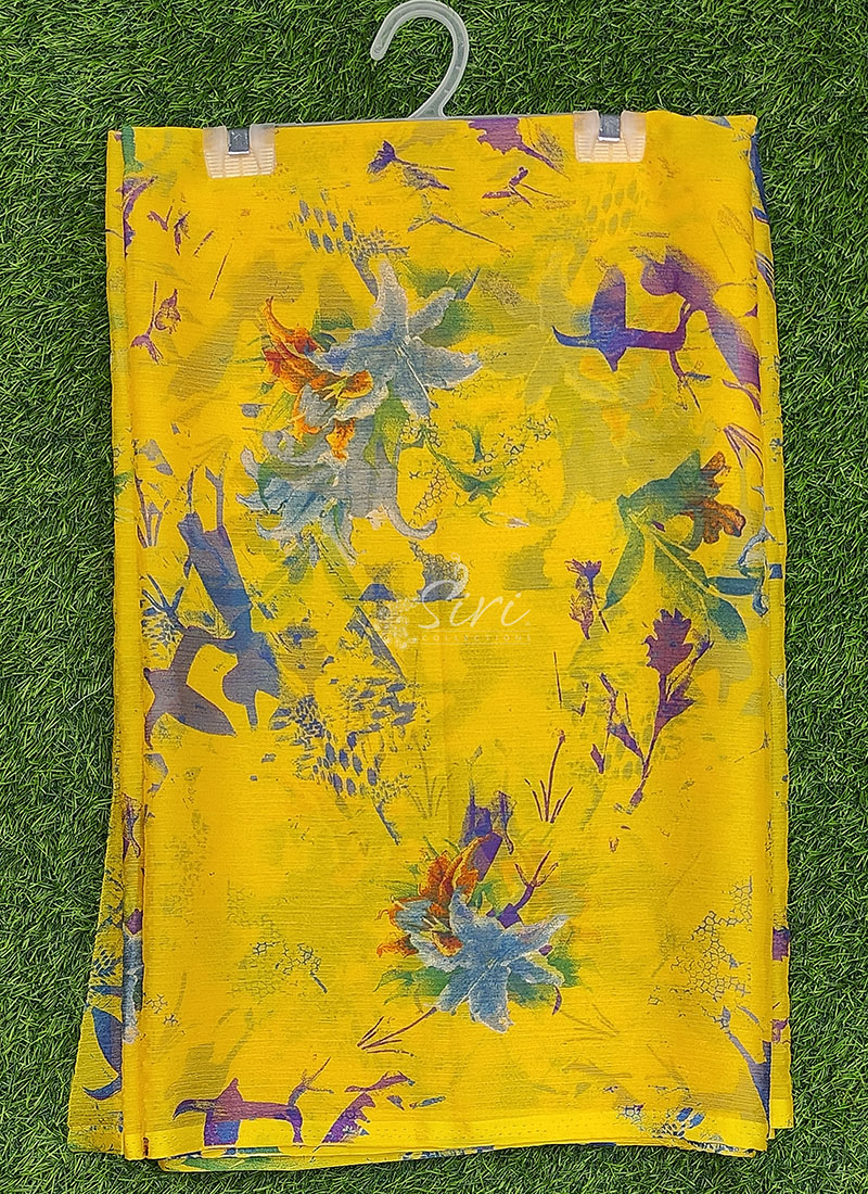 Exclusive Garden Vareli Super Nara Chiffon Saree