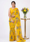 Exclusive Garden Vareli Super Nara Chiffon Saree