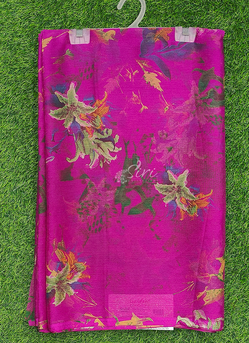 Exclusive Garden Vareli Super Nara Chiffon Saree
