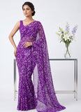Exclusive Garden Vareli Super Nara Chiffon Saree