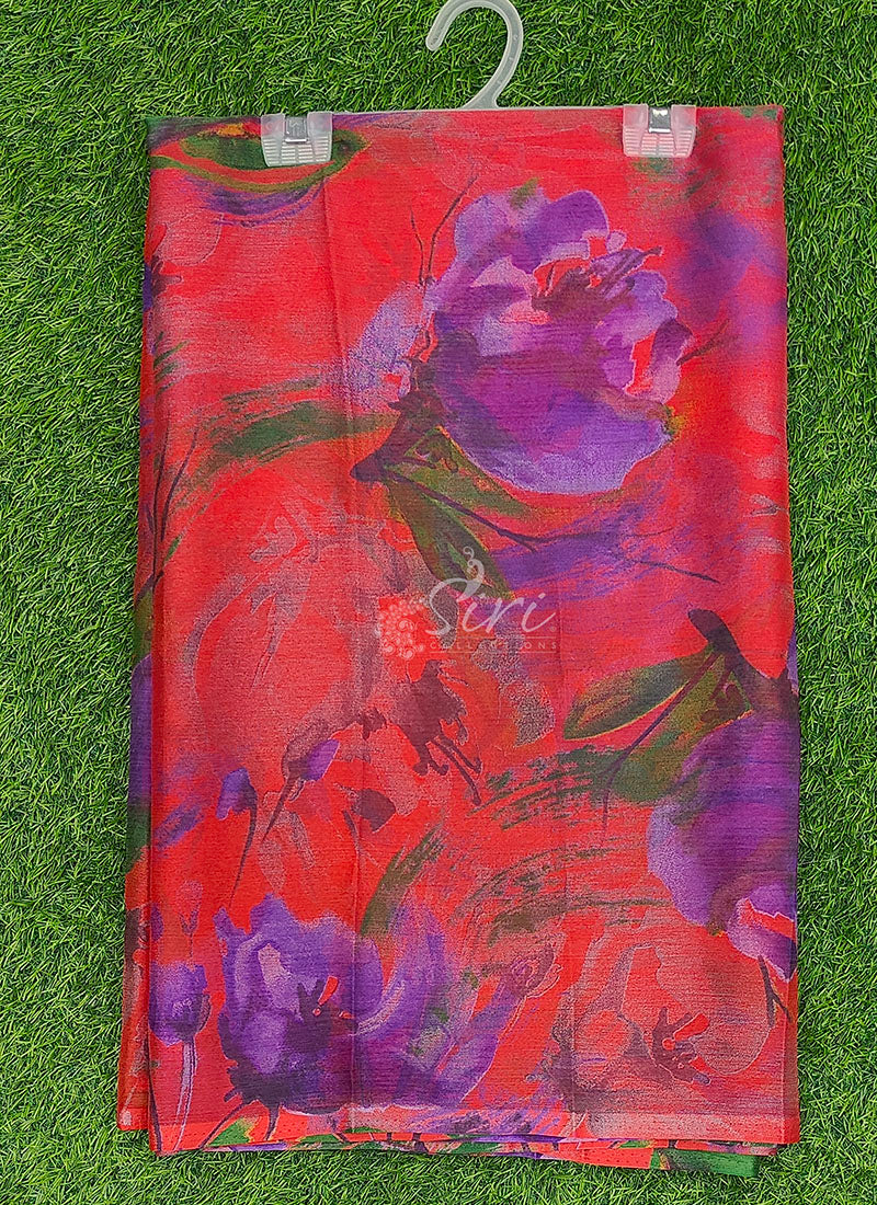 Exclusive Light Weight Garden Vareli Super Nara Chiffon Saree