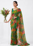 Exclusive Light Weight Garden Vareli Super Nara Chiffon Saree