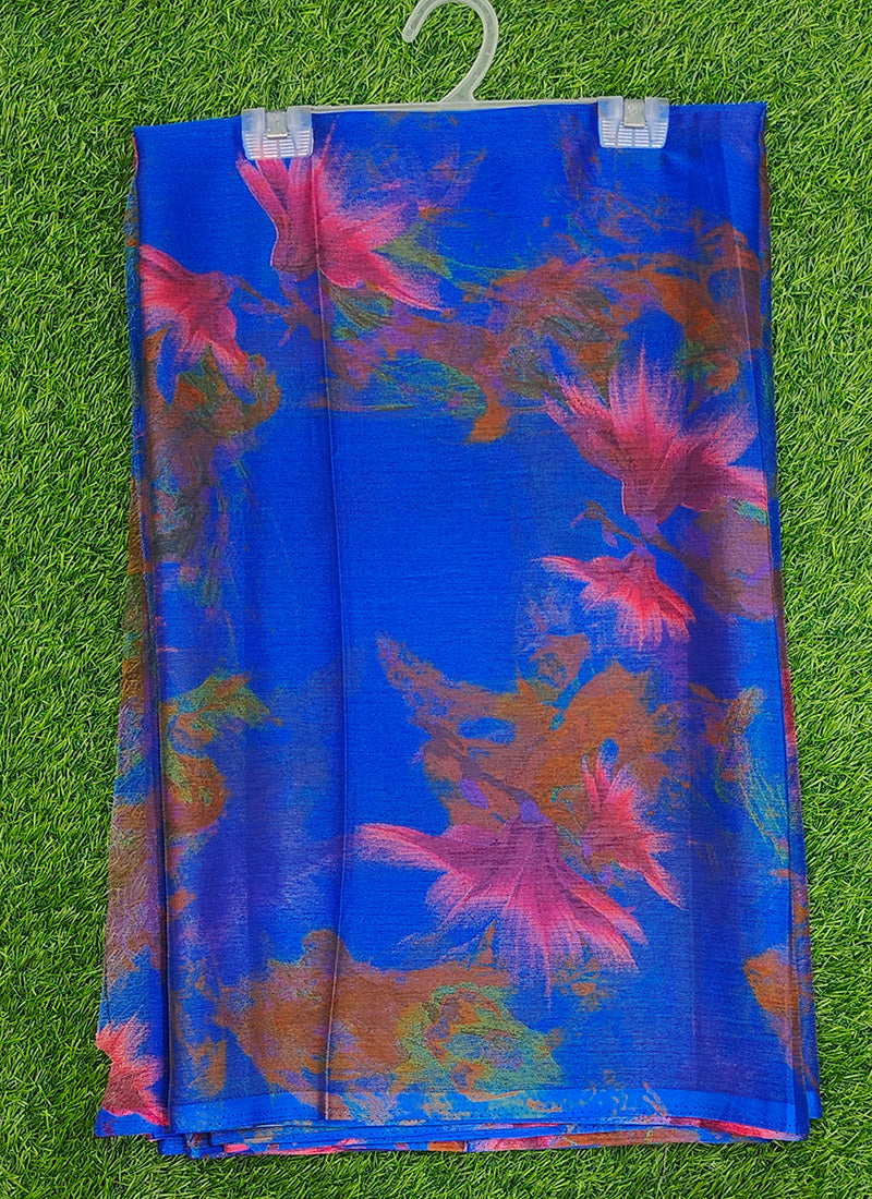 Latest Garden Vareli Super Nara Chiffon Saree without Blouse