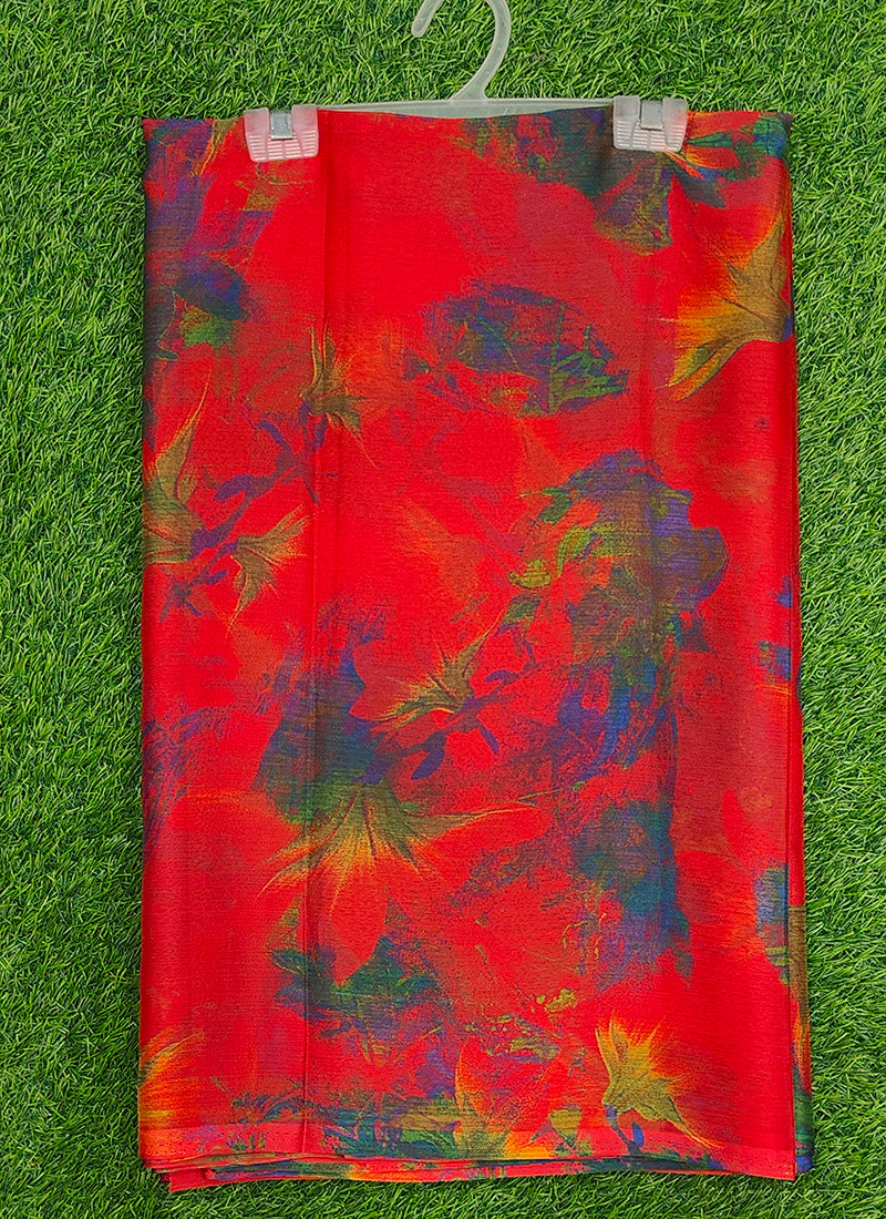 Latest Garden Vareli Super Nara Chiffon Saree without Blouse