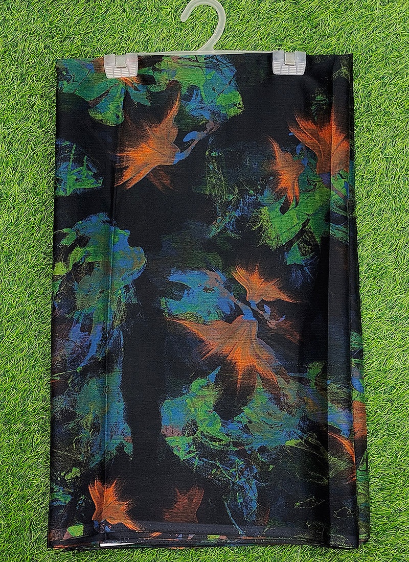 Latest Garden Vareli Super Nara Chiffon Saree without Blouse