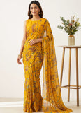 Latest Garden Vareli Super Nara Chiffon Saree without Blouse