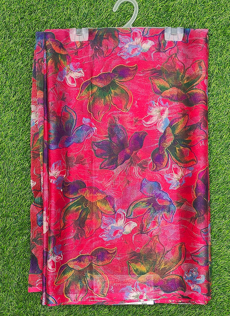 Latest Garden Vareli Super Nara Chiffon Saree without Blouse