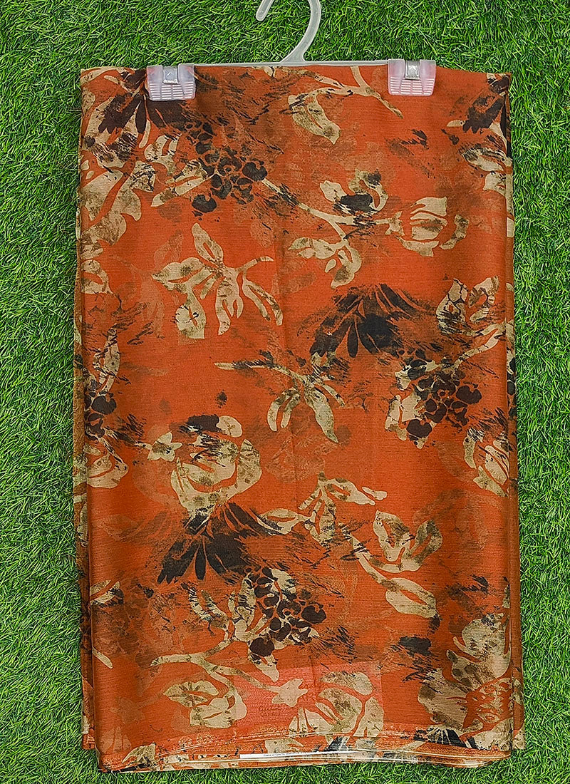 Latest Garden Vareli Super Nara Chiffon Saree without Blouse
